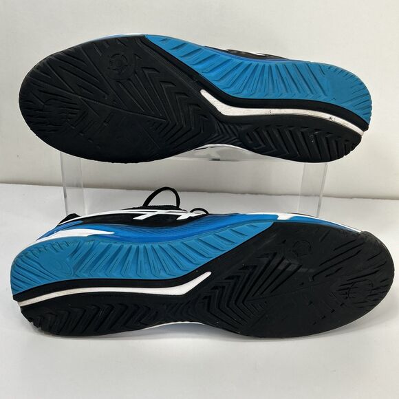 Asics Gel-Resolution 9 Sneakers Shoes Sz 13 Black White Blue 1041A330 Tennis main image 8